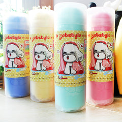 Ultra-Absorbent Faux Suede Pet Towel – Quick-Dry Chamois Dog Bath Wrap with Compact Travel Case for Grooming and Outdoors