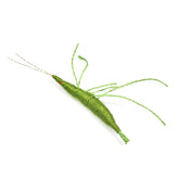 Natural Wool Prawn Cat Toy - Interactive Felted Shrimp Kicker for Indoor Cats - Durable Hand-Tufted Dental Chew & Pounce Toy