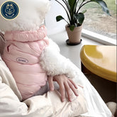 Thickened Winter Pet Parka - Ultra-Warm Fleece Lined Cotton Coat for Puppies, Kittens, Teddy, Bichon, and Small Breed Dogs