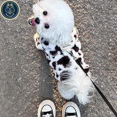 Tony Bear Series Padded Pet Vest - Thickened Autumn & Winter Sleeveless Parka for Schnauzers, Teddy Poodles, and Bichon Frise