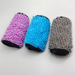 Quick-Dry Microfiber Pet Bath Towel - Ultra-Absorbent Dog & Cat Drying Robe with Hand Pockets for Easy Grooming